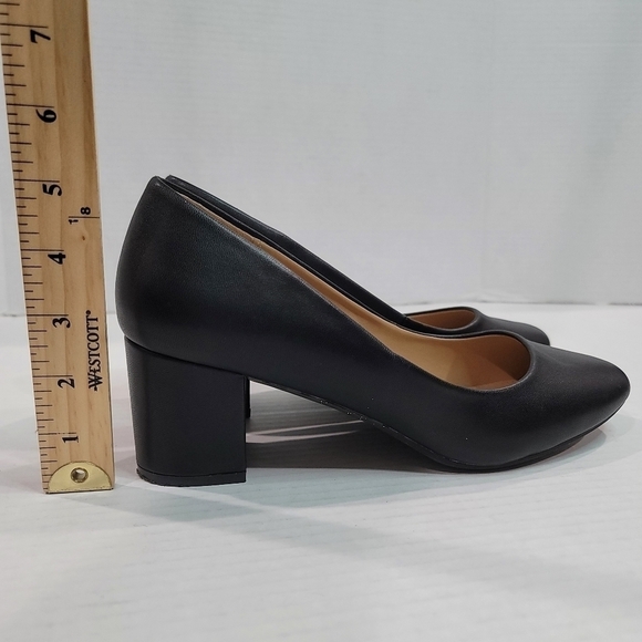 New Directions Morgan Black round Toe Heels Size 9.5 - Picture 11 of 12
